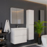 Пенал LEMARK VEON 35 см подвесной/напольный, 2-х дверный, открывание лево/право, белый LM01V35P