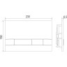 Сет: Инсталляция LEMARK PENEDA EXPERT + кнопка смыва BIT хром глянец 9812111